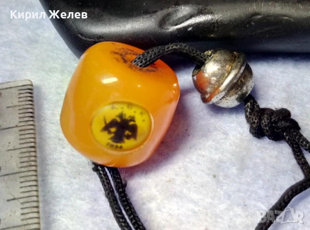 АЕК 1924 КОЛЕКЦИОНЕРСКА ФУТБОЛНА ФЕНСКА КЕХЛИБАРЕНА БРОЕНИЦА от ТОПЕН ПРАХОВ КЕХЛИБАР ГЪРЦИЯ 48655, снимка 11 - Колекции - 51279657