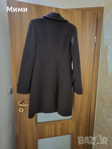 Дамско тъмнокафяво палто на Adilisk, снимка 6 - Палта, манта - 52695152