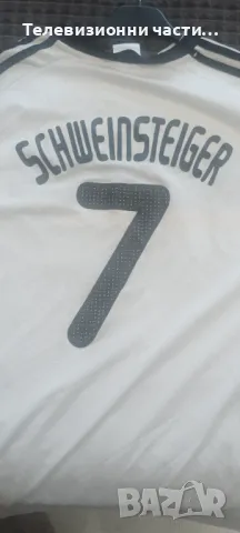Футболна тениска фланелка на Германия Germany екип сезон 2008/09 Швайнщайгер Schweinsteiger #7, снимка 4 - Тениски - 49967813