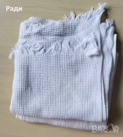 Продавам 4 хавлии размери 70х40 см и 5 от 70х35 см до 60х35 см вафлени, снимка 5 - Хавлиени кърпи - 51394301