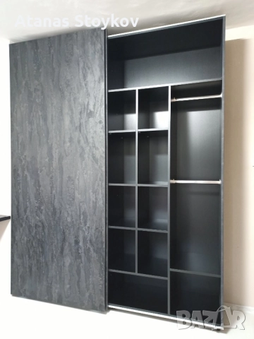 Изработка, монтаж, индивидуален проект, мебели, гардероби, кухни., снимка 6 - Дърводелски услуги - 52659365