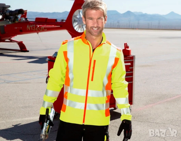 Engelbert Strauss  Високо светещо софтшел яке softl. esmotion 2020  размер Л