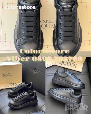 Черни кецове Alexander McQueen/BR76n