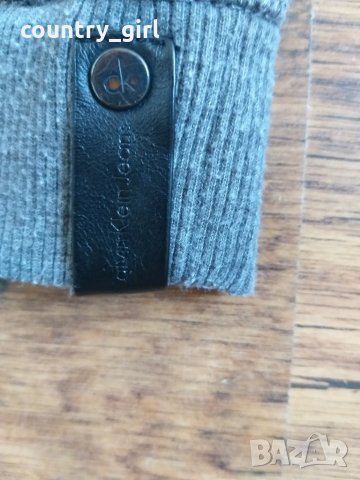 calvin klein jeans grey - страхотно мъжко горнище, снимка 6 - Спортни дрехи, екипи - 27684909