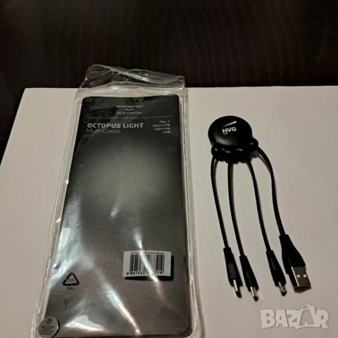 Мултифункционален USB кабел (модел XP61040) с конектори Type –C; Micro USB;Lightning (iphone и ipad), снимка 2 - USB кабели - 50453368