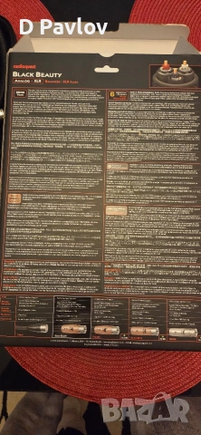 AudioQuest Black Beauty XLR 1м, снимка 4 - Аудиосистеми - 53124409