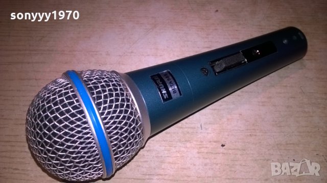 shure beta sm58s-profi microphone-внос швеицария, снимка 7 - Микрофони - 26626044