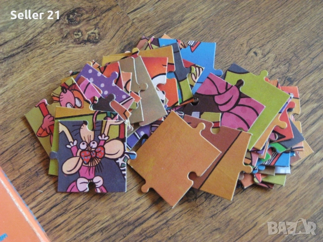 Детски пъзел картина Прозорче към света - от 1989 г., снимка 4 - Пъзели - 51918624