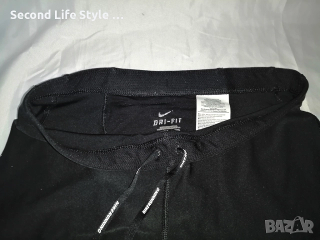 Nike Dri-FIT оригинален дамски къс клин / къси спортни панталонки р-р L , снимка 5 - Клинове - 52921382