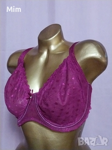 90 D Червен дантелен сутиен , снимка 7 - Бельо - 52941987