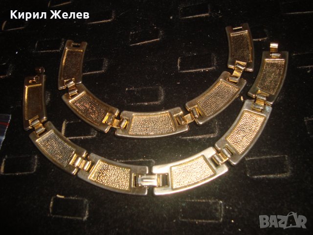 ЗЛАТИСТО ФЕШЪН - АРТ КОЛИЕ ОГЪРЛИЦА с ЕМАЙЛ - ЛАК ОРНАМЕНТИРАНА 22825, снимка 5 - Колиета, медальони, синджири - 33423167