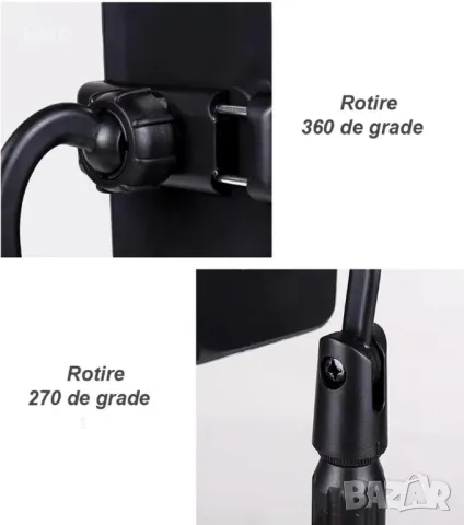 Мултифункционална стойка за телефон разтегателна чупеща глава, снимка 3 - Селфи стикове, аксесоари - 47755886