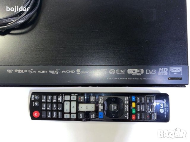LG HR570C blu-ray 3d / HD рекордер 500GB, снимка 4 - Плейъри, домашно кино, прожектори - 38349988