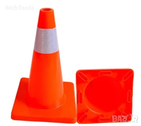 Авариен светлоотразителен конус 45см, снимка 3 - Други инструменти - 50753241