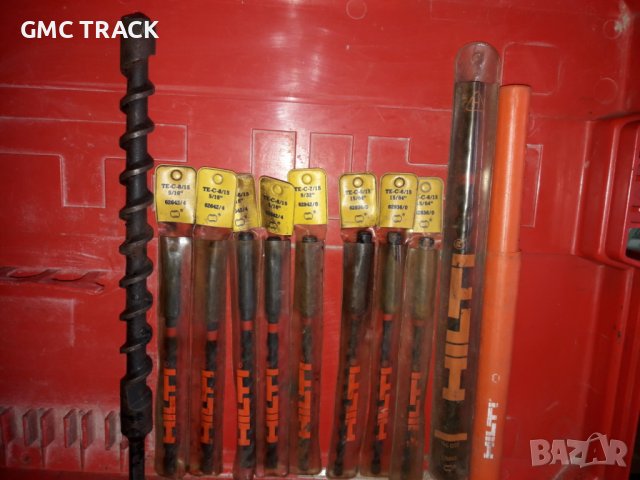 Hilti TE22 комплект с бургии за бетон, снимка 2 - Бормашини - 39320469