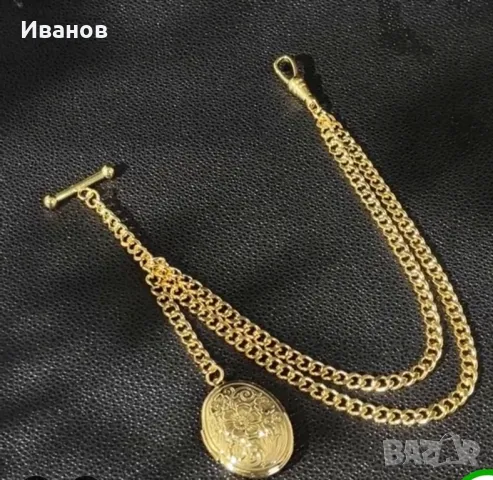 Часовник за костюм, снимка 3 - Мъжки - 49581997