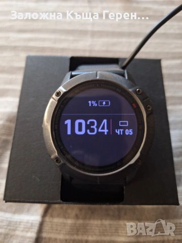 Смарт часовник Garmin Fenix 6X Saphire, снимка 2 - Смарт часовници - 53365656