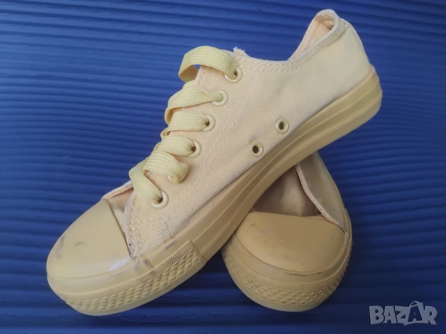 Жълти Спортни Кецове, снимка 5 - Кецове - 50647691