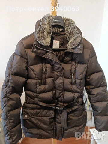 Дамско пухено яке S'OLI VER , снимка 5 - Якета - 53275974