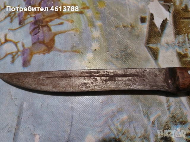  Стар нож, снимка 5 - Антикварни и старинни предмети - 52893224