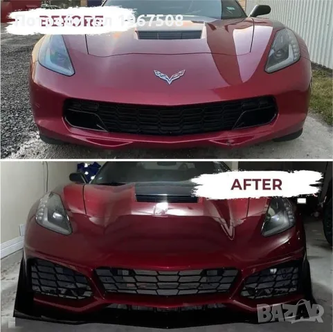 ZR1 броня, калник, прагове, части за Chevrolete Corvette C7 C8, снимка 3 - Части - 48951380