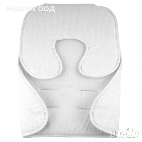 Предпазна възглавничка за детска количка/стол, 66х46 см, бял, снимка 3 - За бебешки колички - 35410950