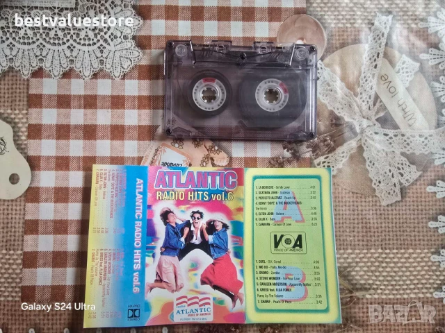 Atlantic Radio Hits Vol. 6 Аудиокасета, снимка 4 - Аудио касети - 50488281