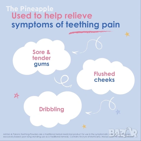 Ashton & Parson Аштън и Парсън прахчета за никнещи зъбки , снимка 5 - Други - 35867557