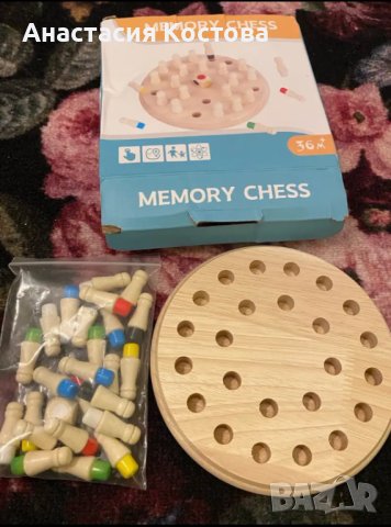 Монтесори игра за памет 