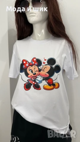 Тениска с апликация , снимка 1