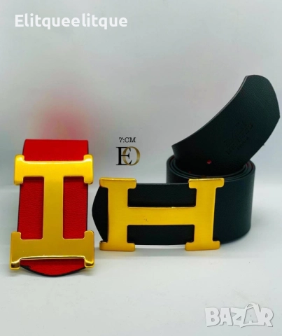 колани 7см от естествена кожа в кутия fendi dolce fabbana versace louis vuitton Gucci , снимка 5 - Колани - 52323863