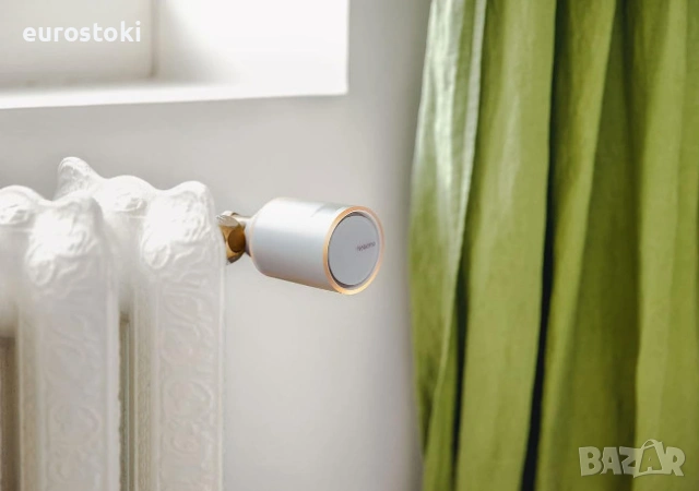 Смарт радиаторен вентил Netatmo, интелигентен радиаторен вентил за термостат Netatmo Smart Thermosta, снимка 6 - Радиатори - 53306883
