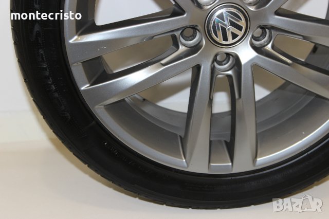 Алуминиева джанта VW Golf 7 (2013-2017г.) 5G0 601 025 AE / 5G0601025AE / 17 цола 57.1 5x112, снимка 8 - Гуми и джанти - 43135785