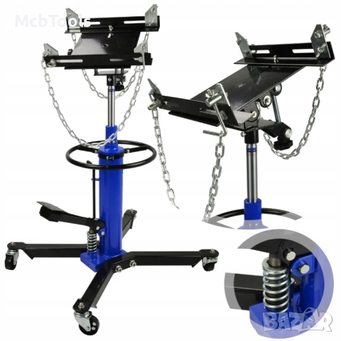 Хидравличен крик за скоростни кутии с двойна помпа 0.5 тона 88 – 180 см StahlMayer