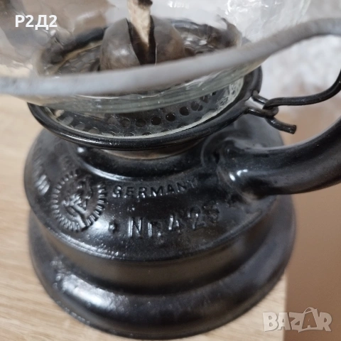 стар германски газов фенер FEUERHAND 423, снимка 5 - Антикварни и старинни предмети - 53575101