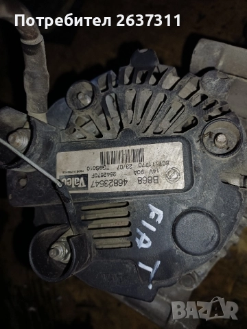 Мотор, скорости и цялостно оборудване на Фиат 1.3 мултиджет 90 к.с /2008 г., снимка 3 - Части - 51980649