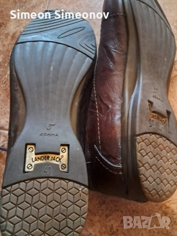 Продавам мъжки обувки естествена кожа номер 41, снимка 5 - Мъжки боти - 52868456