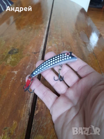 Стар Руски воблер за риболов, снимка 2 - Такъми - 50729244