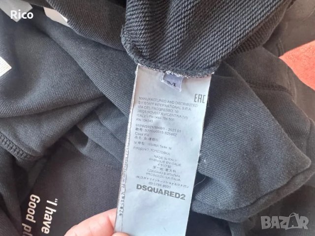 Dsquared2 Оригинален Суитчър , снимка 5 - Спортни дрехи, екипи - 49620549