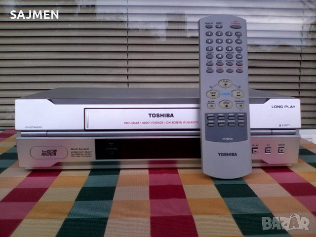 TOHCIBA VE-30  vhs записващо видео , снимка 2 - Плейъри, домашно кино, прожектори - 26679922