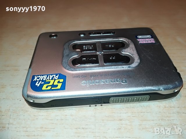 panasonic rq-sx41-walkman-made in taiwan-mettal-slim, снимка 7 - MP3 и MP4 плеъри - 28409718