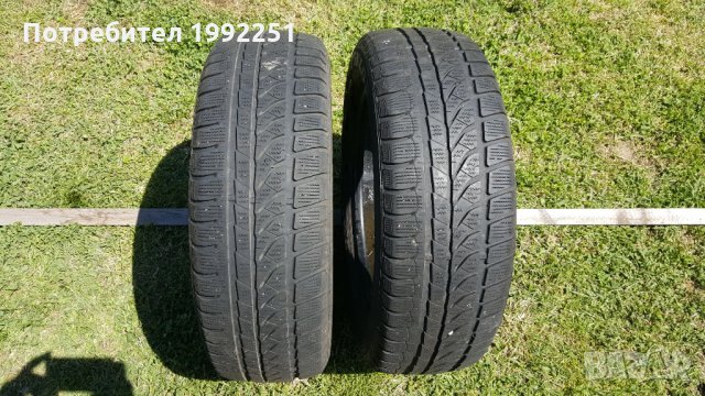 2бр зимни гуми 185/60R15. DunlopSPWinterResponse. DOT 0112. 5мм дълбочина на шарката. Цената е за ко, снимка 5 - Гуми и джанти - 32970443