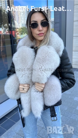 Дамски палта от естествена   кожа, снимка 12 - Палта, манта - 51996111