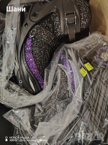 Кънки Byox - Sparkle L (38-41), черни , снимка 7 - Ролери, кънки - 51610363