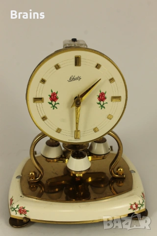 SCHATZ 400 Дневен Немски Механичен Часовник 1950's, снимка 12 - Антикварни и старинни предмети - 53302794