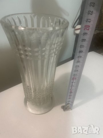 Стьклена ваза , снимка 1