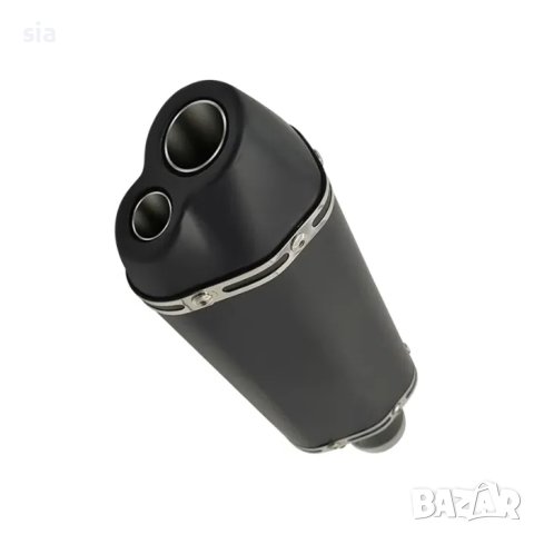 Гърне за мотоциклет, черен мат, 40см