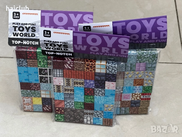 Магнитни кубчета/Magnetik block minecraft, снимка 4 - Образователни игри - 52517332