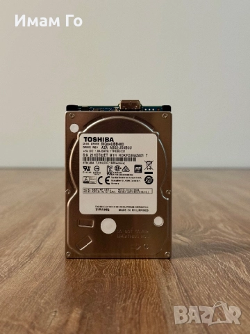 Toshiba 4TB – 2.5” Преносим външен HDD (USB 3.0) за Лаптоп / Конзола