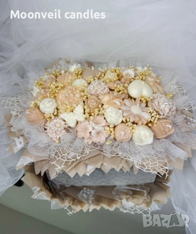 Ароматни букети изработени ръчно от соев восък 🌸, снимка 3 - Декорация за дома - 52531960
